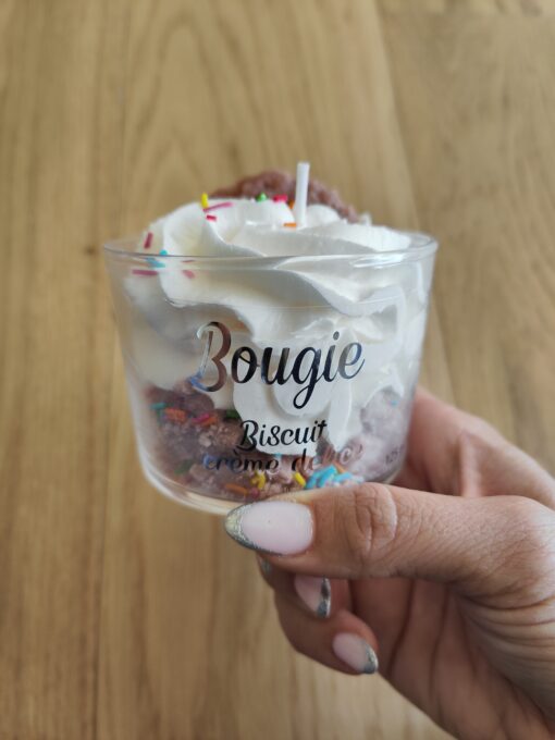 bougie biscuit creme